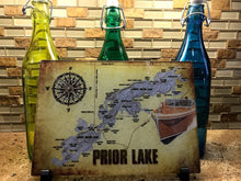 Load image into Gallery viewer, &quot;Lake Map&quot; -  Cutting Board Prior Lake
