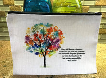 Load image into Gallery viewer, &quot;Every Child&quot; Linen Zipper Pouch
