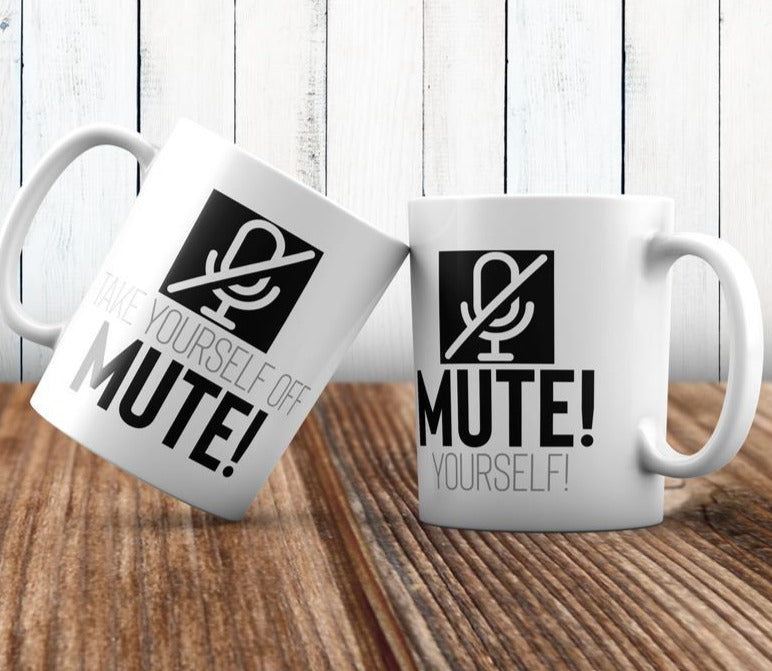 Mute/Unmute  Coffee Cup